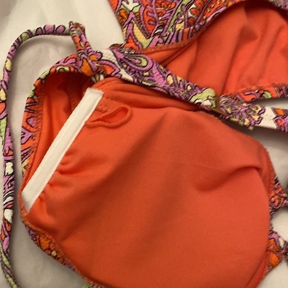 FLOWER Child O-Ring Cutout One-Piece Swimsuit Size Small - Picture 8 of 9